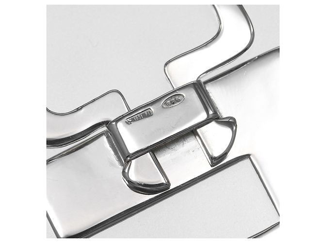Portachiavi Gucci G Logo in argento 925 - vista 3