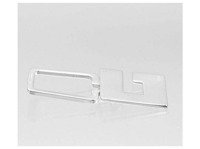 Portachiavi Gucci G Logo in argento 925 - vista 4