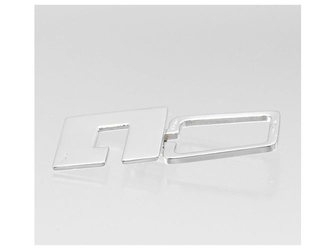 Portachiavi Gucci G Logo in argento 925 - vista 5