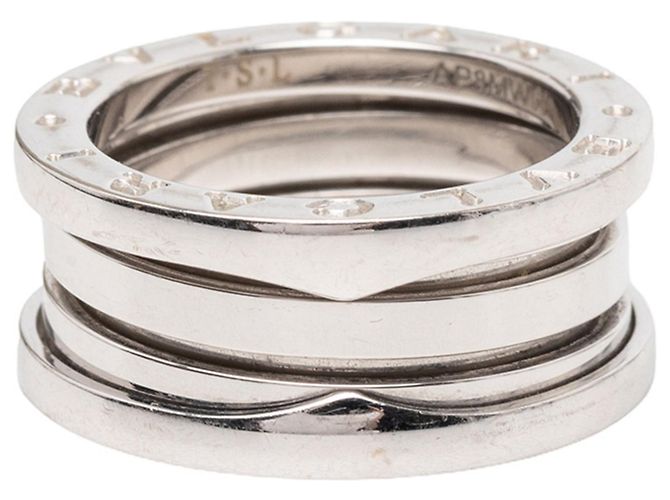 Bulgari Anillo de Banda en Oro Blanco Bvlgari B.zero1 - vista 4