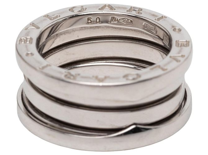 Bulgari Anillo de Banda en Oro Blanco Bvlgari B.zero1 - vista 5