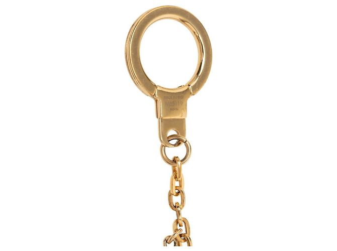 Portachiavi Accessorio Iconico Speedy Louis Vuitton Marrone D'oro - vista 4