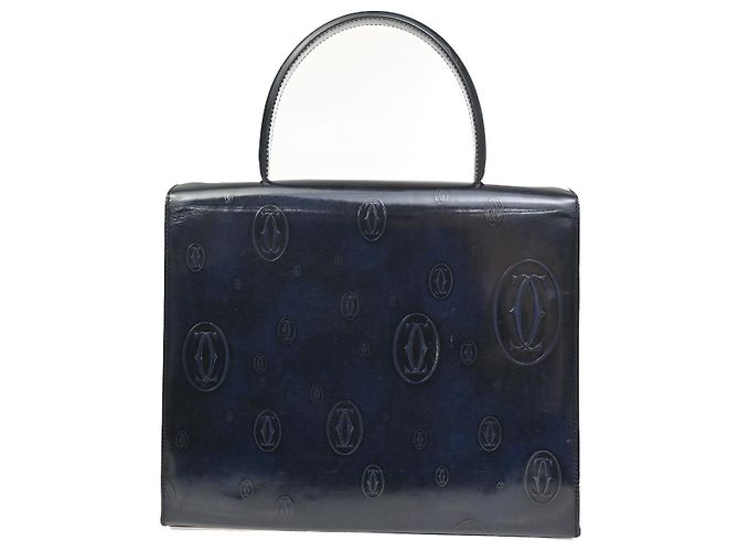 Cartier Happy Birthday Pelle lucida Blu navy - vista 2