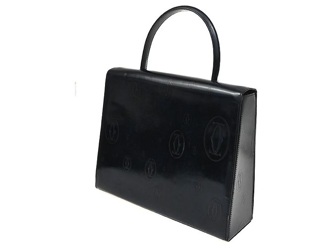 Cartier Happy Birthday Pelle lucida Blu navy - vista 4