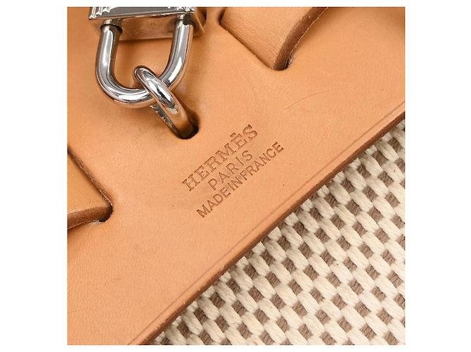 Herbag A Dos Rucksack Groß von Hermès Beige - Ansicht 4