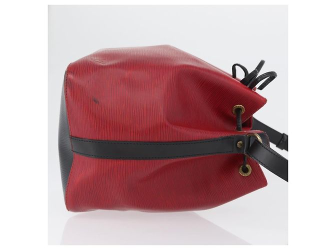 Noe Borsa Petit Noé in pelle Epi media Louis Vuitton Rosso - vista 3