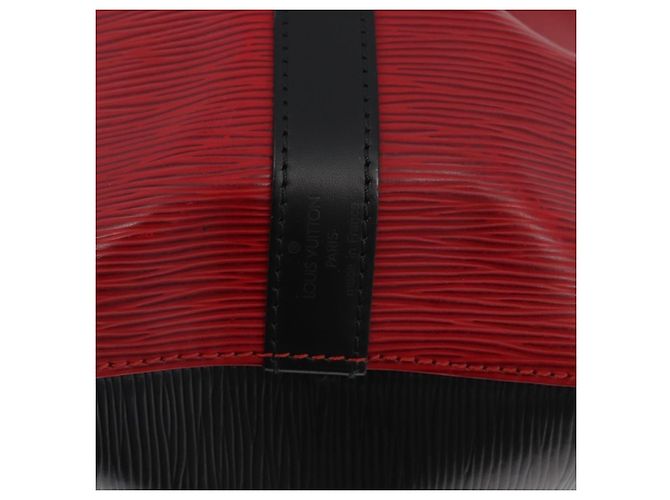 Noe Borsa Petit Noé in pelle Epi media Louis Vuitton Rosso - vista 6