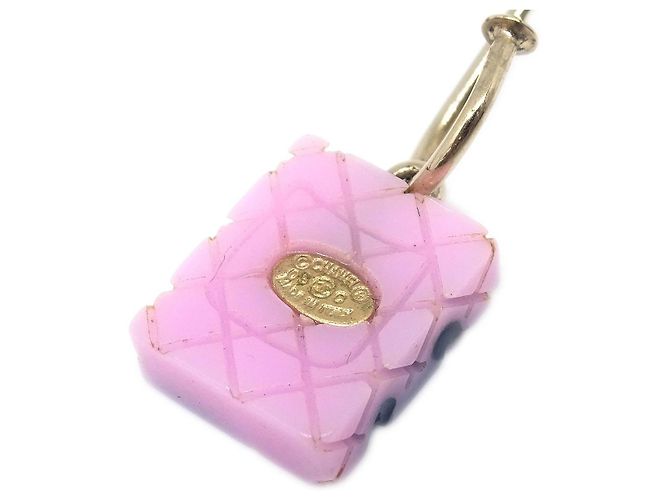 Chanel Cambon Ohrringe aus Metall und Harz Golden - Ansicht 3