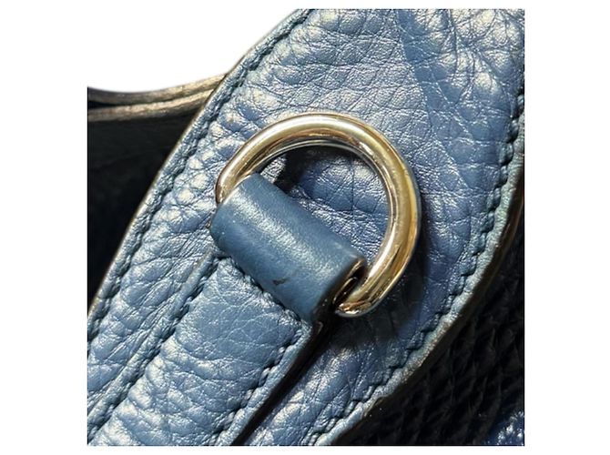 Borsa Tote Iconbit Gucci Blu - vista 16
