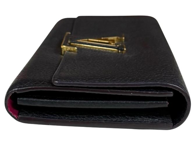 Louis Vuitton Capucines Lang Wallet Schwarz - Ansicht 4