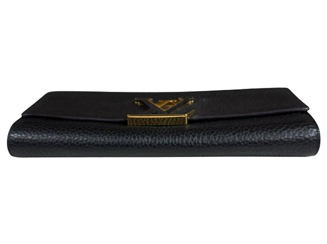 Louis Vuitton Capucines Lang Wallet Schwarz - Ansicht 5