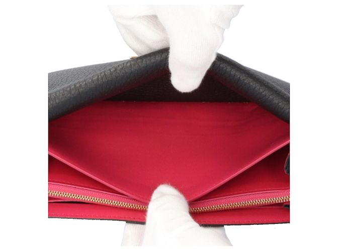 Louis Vuitton Capucines Lang Wallet Schwarz - Ansicht 8