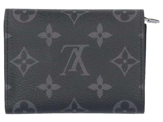 Louis Vuitton Victor Geldbörse - Monogram Eclipse Trifold Schwarz - Ansicht 2