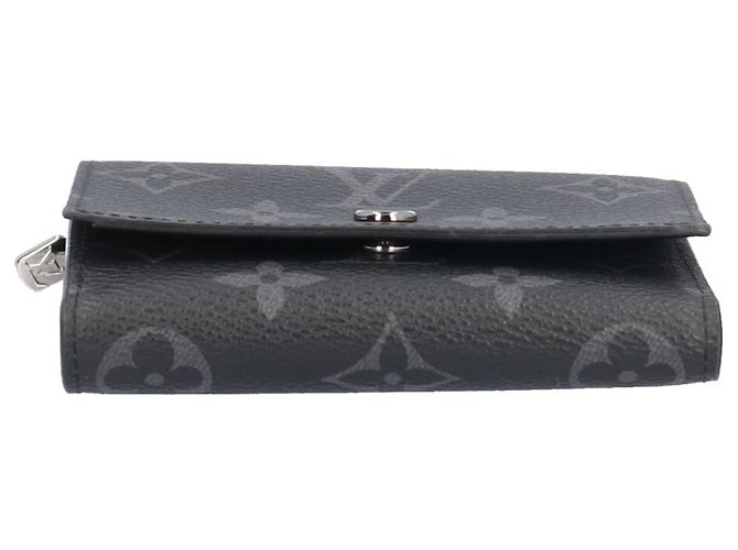 Louis Vuitton Victor Geldbörse - Monogram Eclipse Trifold Schwarz - Ansicht 5