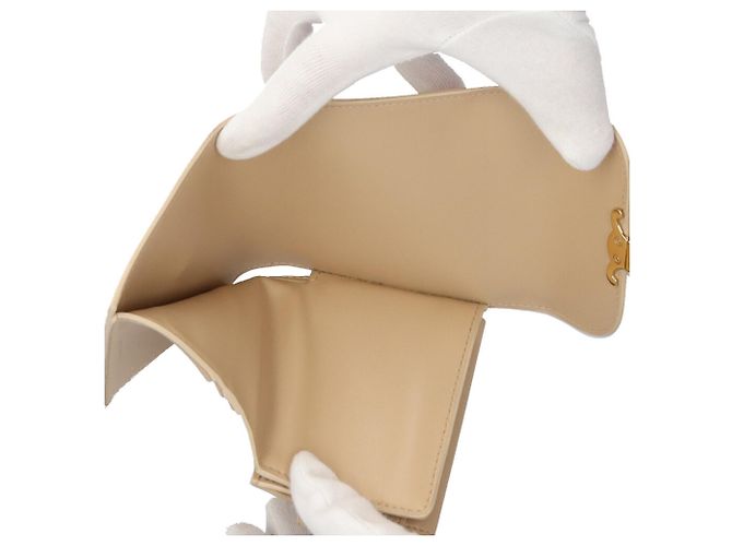 Céline Piccola borsa a soffietto Celine Beige - vista 10