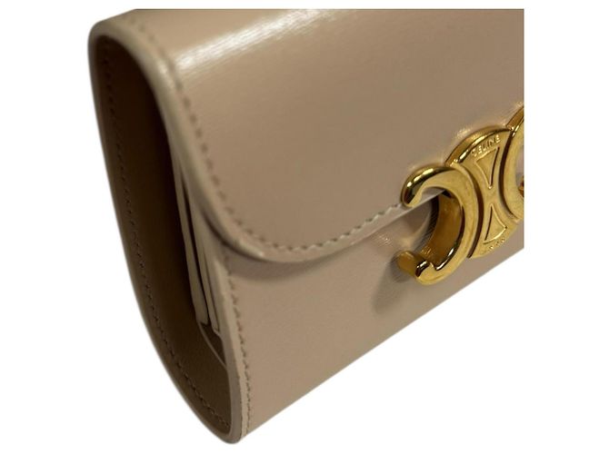 Céline Piccola borsa a soffietto Celine Beige - vista 13