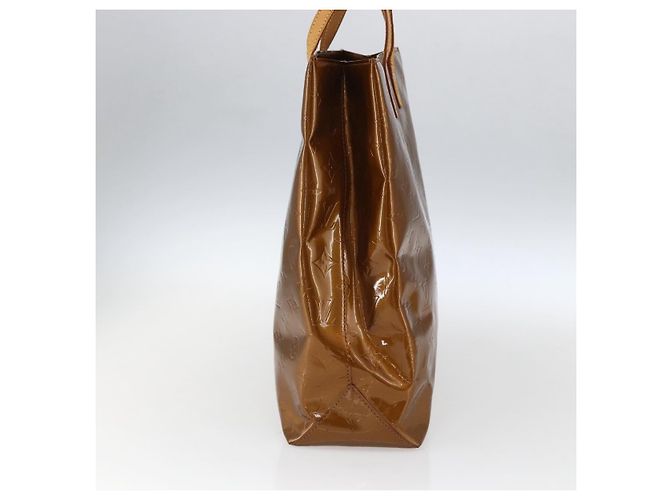 Borsa Reade Monogram Vernis MM Louis Vuitton Marrone - vista 3