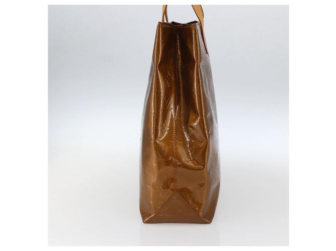 Borsa Reade Monogram Vernis MM Louis Vuitton Marrone - vista 4