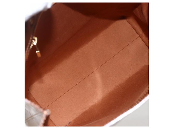 Borsa Reade Monogram Vernis MM Louis Vuitton Marrone - vista 5