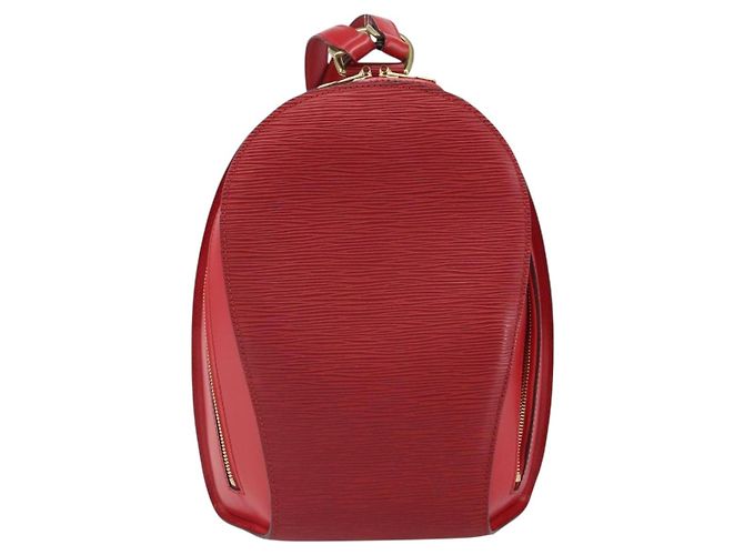 LOUIS VUITTON Epi Mabillon Rucksack Kastilisch Rot M52237 LV Auth 166325 - Ansicht 13