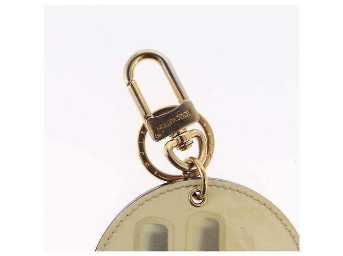 LOUIS VUITTON Illustre Nagellack Charm Lackleder Beige MP1570 Auth 169129 Golden - Ansicht 4