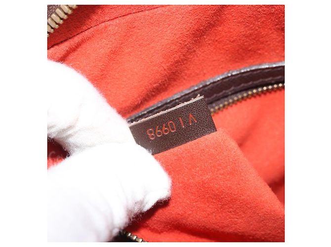 LOUIS VUITTON Borsa a Mano Triana Damier Ebene N51155 LV Auth ep13261 - vista 12