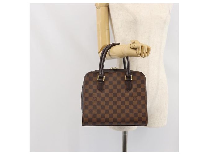 LOUIS VUITTON Borsa a Mano Triana Damier Ebene N51155 LV Auth ep13261 - vista 25