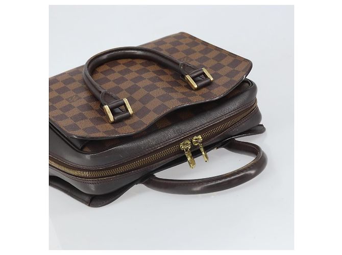 LOUIS VUITTON Borsa a Mano Triana Damier Ebene N51155 LV Auth ep13261 - vista 6