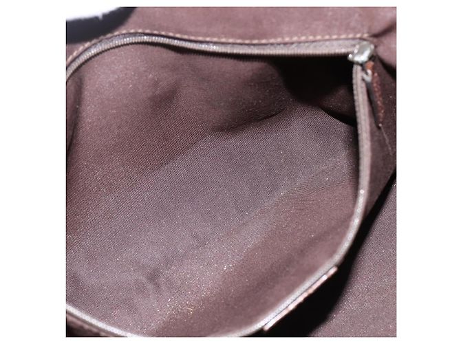 Bolsa Tote Gucci GG Canvas Web Sherry Line Bege Prata Vermelho 145758 Auth bs33193 - vista 22