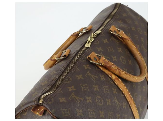 LOUIS VUITTON Borsa Boston Monogram Keepall 50 M41426 LV Auth 168137 Monogramma - vista 6