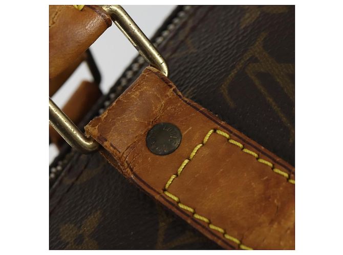 LOUIS VUITTON Borsa Boston Monogram Keepall 50 M41426 LV Auth 168137 Monogramma - vista 9