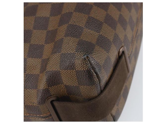 LOUIS VUITTON Borsa a Spalla Brooklyn MM Damier Ebene N51211 LV Auth 166096 - vista 17