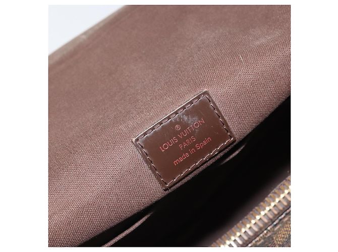 LOUIS VUITTON Borsa a Spalla Brooklyn MM Damier Ebene N51211 LV Auth 166096 - vista 19