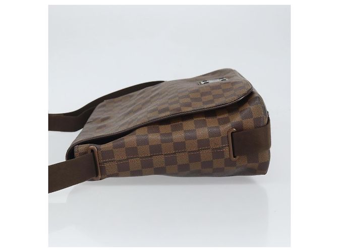 LOUIS VUITTON Borsa a Spalla Brooklyn MM Damier Ebene N51211 LV Auth 166096 - vista 4