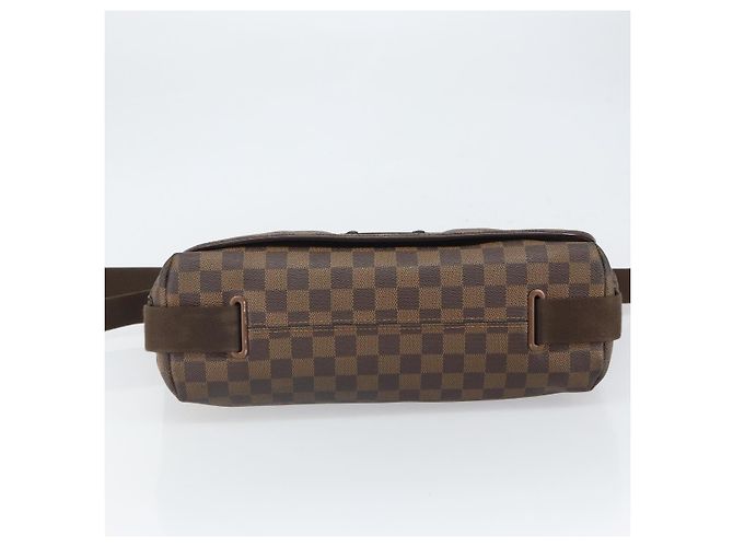 LOUIS VUITTON Borsa a Spalla Brooklyn MM Damier Ebene N51211 LV Auth 166096 - vista 5
