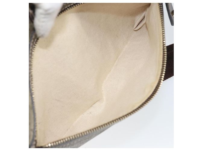 Gucci Borsa a spalla GG Supreme in PVC beige oro 295257 Auth 170375 D'oro - vista 24