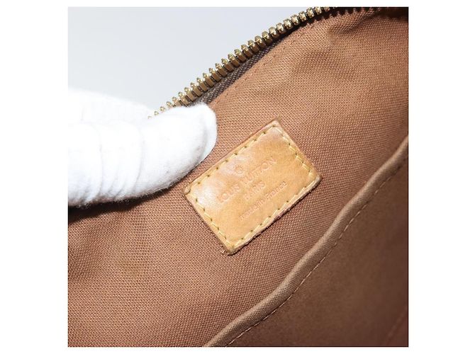 Louis Vuitton Palermo Handtasche aus Monogramm-Canvas PM Braun - Ansicht 6