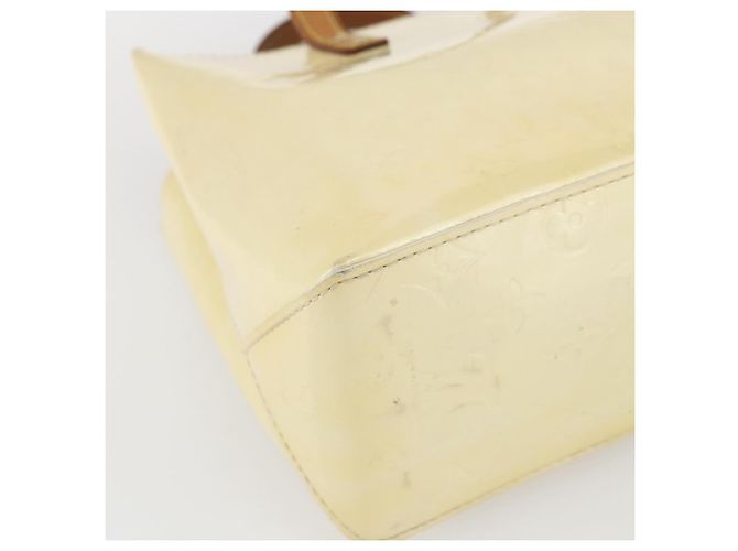 LOUIS VUITTON Borsa a Mano Monogram Vernis Reade PM Perle M91336 LV Auth 159820 - vista 14