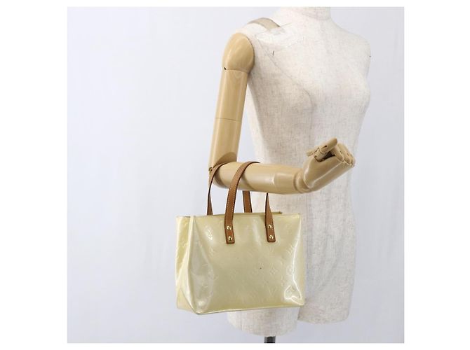 LOUIS VUITTON Borsa a Mano Monogram Vernis Reade PM Perle M91336 LV Auth 159820 - vista 21
