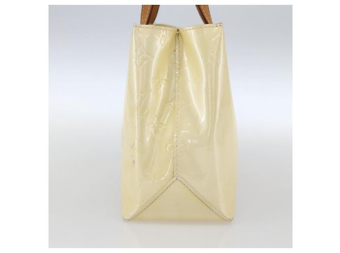 LOUIS VUITTON Borsa a Mano Monogram Vernis Reade PM Perle M91336 LV Auth 159820 - vista 3