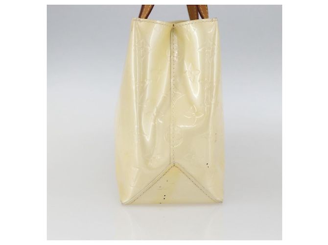 LOUIS VUITTON Borsa a Mano Monogram Vernis Reade PM Perle M91336 LV Auth 159820 - vista 4