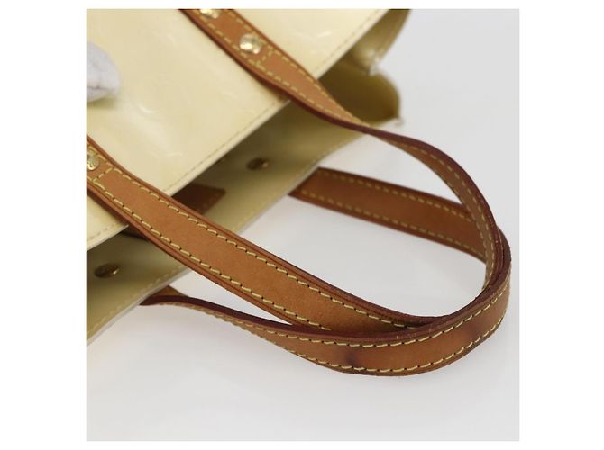 LOUIS VUITTON Borsa a Mano Monogram Vernis Reade PM Perle M91336 LV Auth 159820 - vista 7