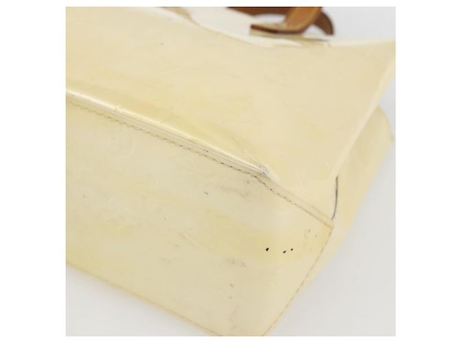LOUIS VUITTON Borsa a Mano Monogram Vernis Reade PM Perle M91336 LV Auth 159820 - vista 9