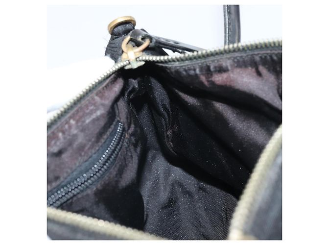 Borsa a mano PRADA in nylon nero Auth bs32763 - vista 18