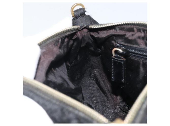 Borsa a mano PRADA in nylon nero Auth bs32763 - vista 19