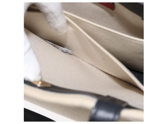 Borsa Tote Valentino in tela 2 in 1 Beige Oro Auth BA10106 - vista 22