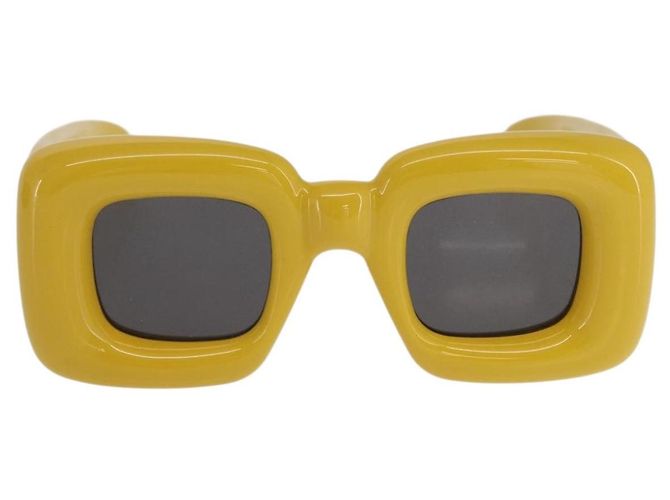 Gafas de sol LOEWE de plástico Amarillo Auth 149902M - vista 2
