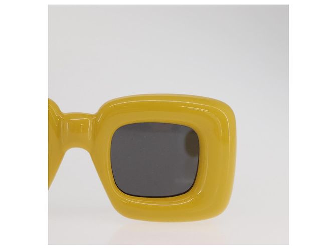 Gafas de sol LOEWE de plástico Amarillo Auth 149902M - vista 5