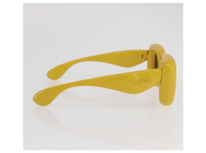 Gafas de sol LOEWE de plástico Amarillo Auth 149902M - vista 6