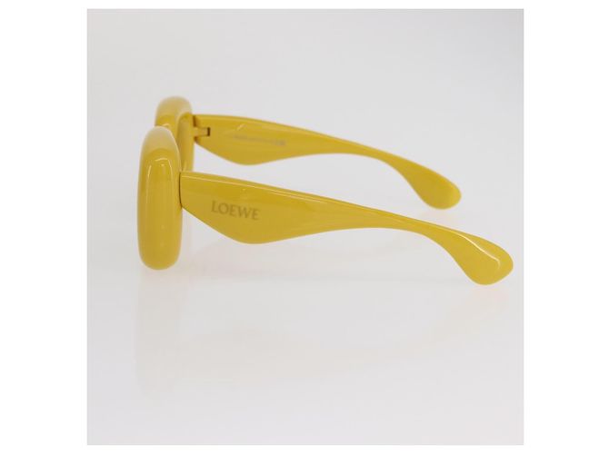 Gafas de sol LOEWE de plástico Amarillo Auth 149902M - vista 8